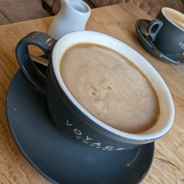 Coffee meet with Glenn at Rusty...